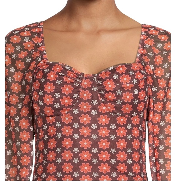 Women’s Ruched Bodycon Dress Size X-Large by Madden NYC - Picture 3 of 5